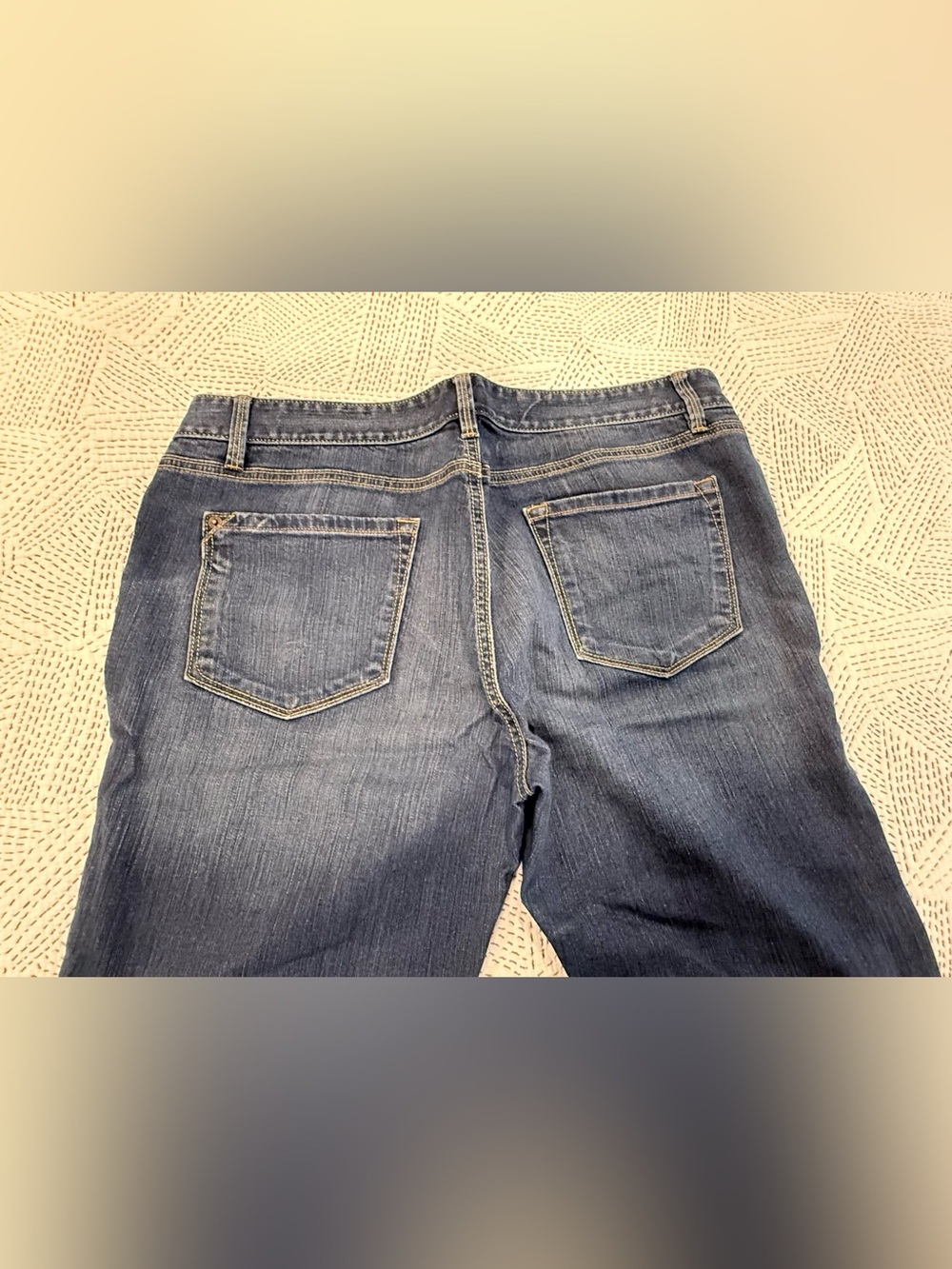Loft - Women’s Dark Blue Bootcut Jeans 16T - Picture 4 of 6